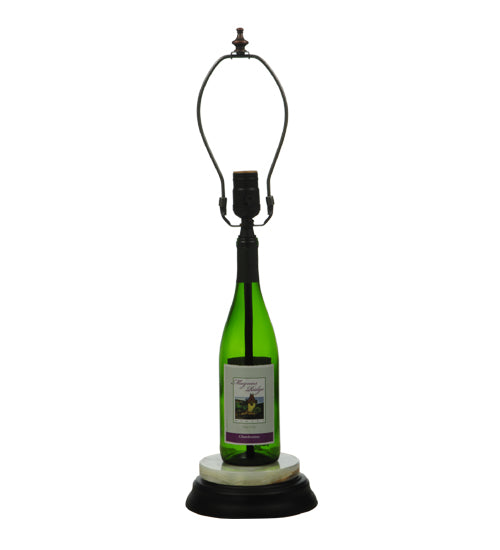 Meyda Tiffany Lighting 133661 Personalized One Light Table Base Utility Light Bronze / Dark