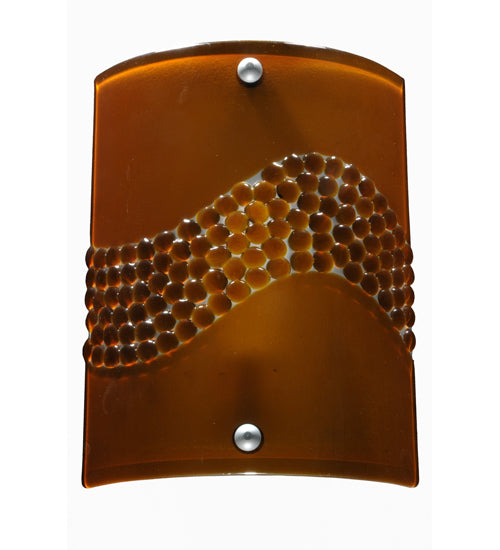 Meyda Tiffany Metro Fusion 133700 Wall Light - Amber/Pebbles