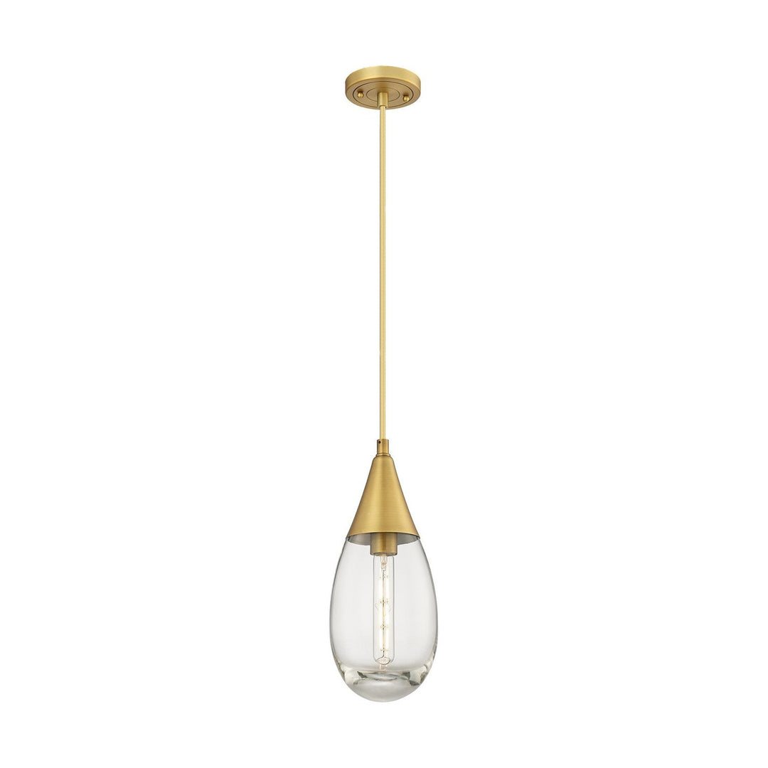 Innovations Downtown Urban 450-1P-BB-G450-6CL Pendant Light - Brushed Brass
