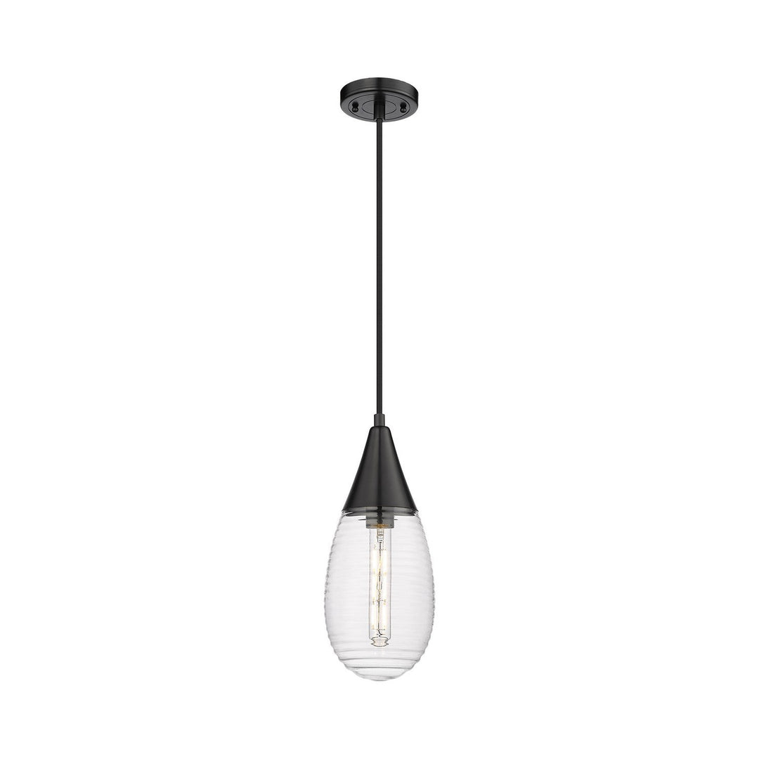 Innovations Downtown Urban 450-1P-BK-G450-6SCL Pendant Light - Matte Black