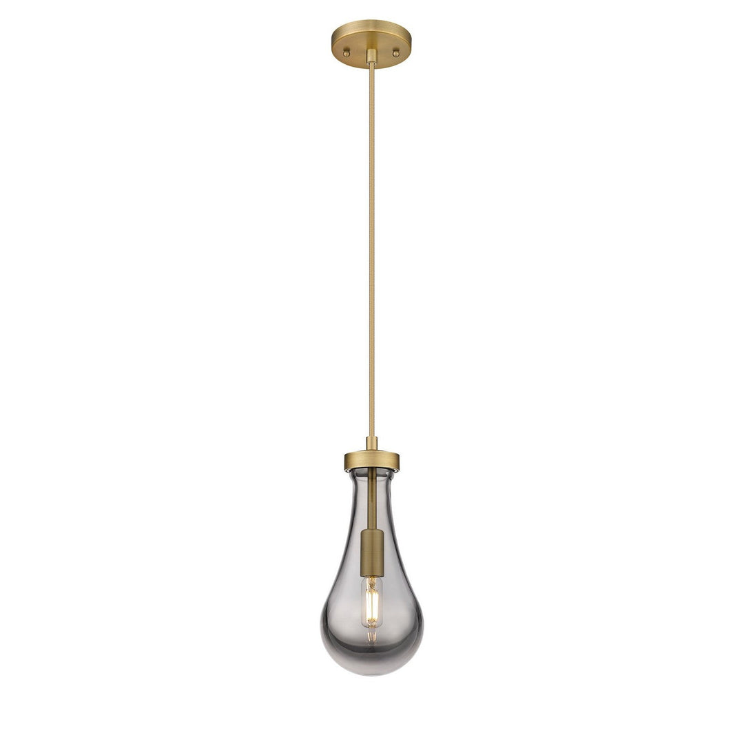 Innovations Downtown Urban 451-1P-BB-G451-5SM Pendant Light - Brushed Brass