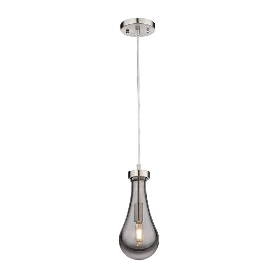Innovations Downtown Urban 451-1P-SN-G451-5SM Pendant Light - Satin Nickel
