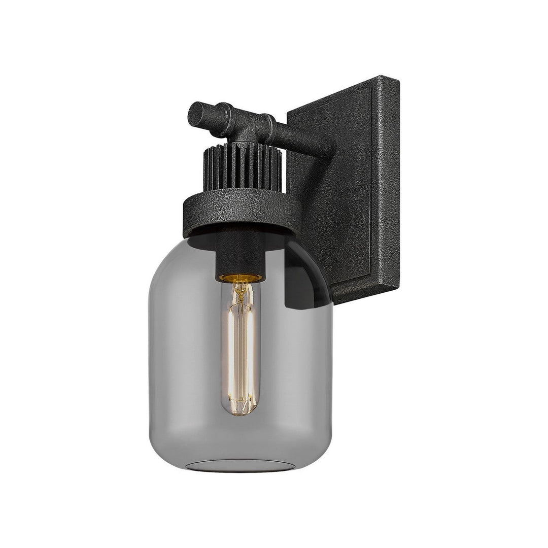 Innovations Downtown Urban 472-1W-WZ-G472-6SM Wall Sconce Light - Weathered Zinc