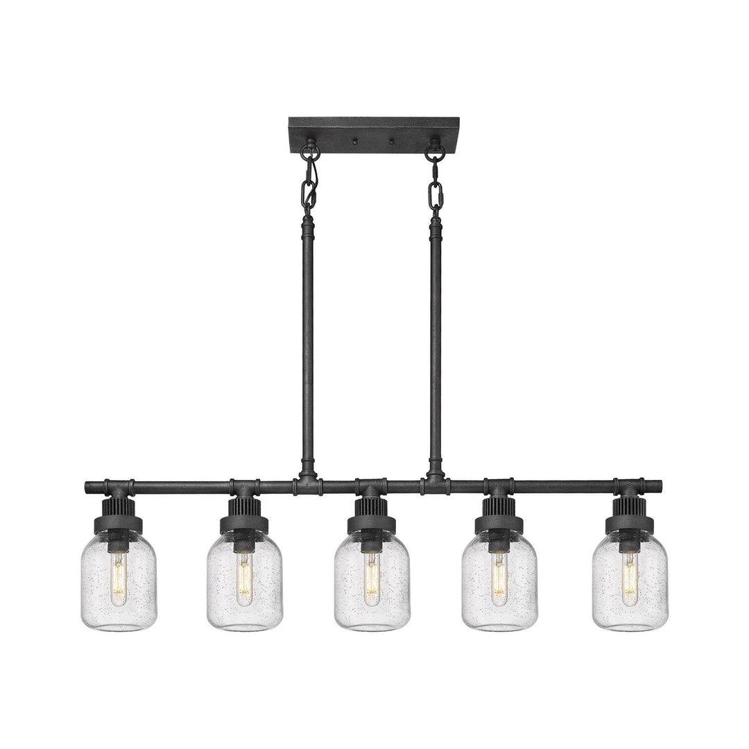 Innovations Downtown Urban 472-5I-WZ-G472-6SDY Pendant Light - Weathered Zinc