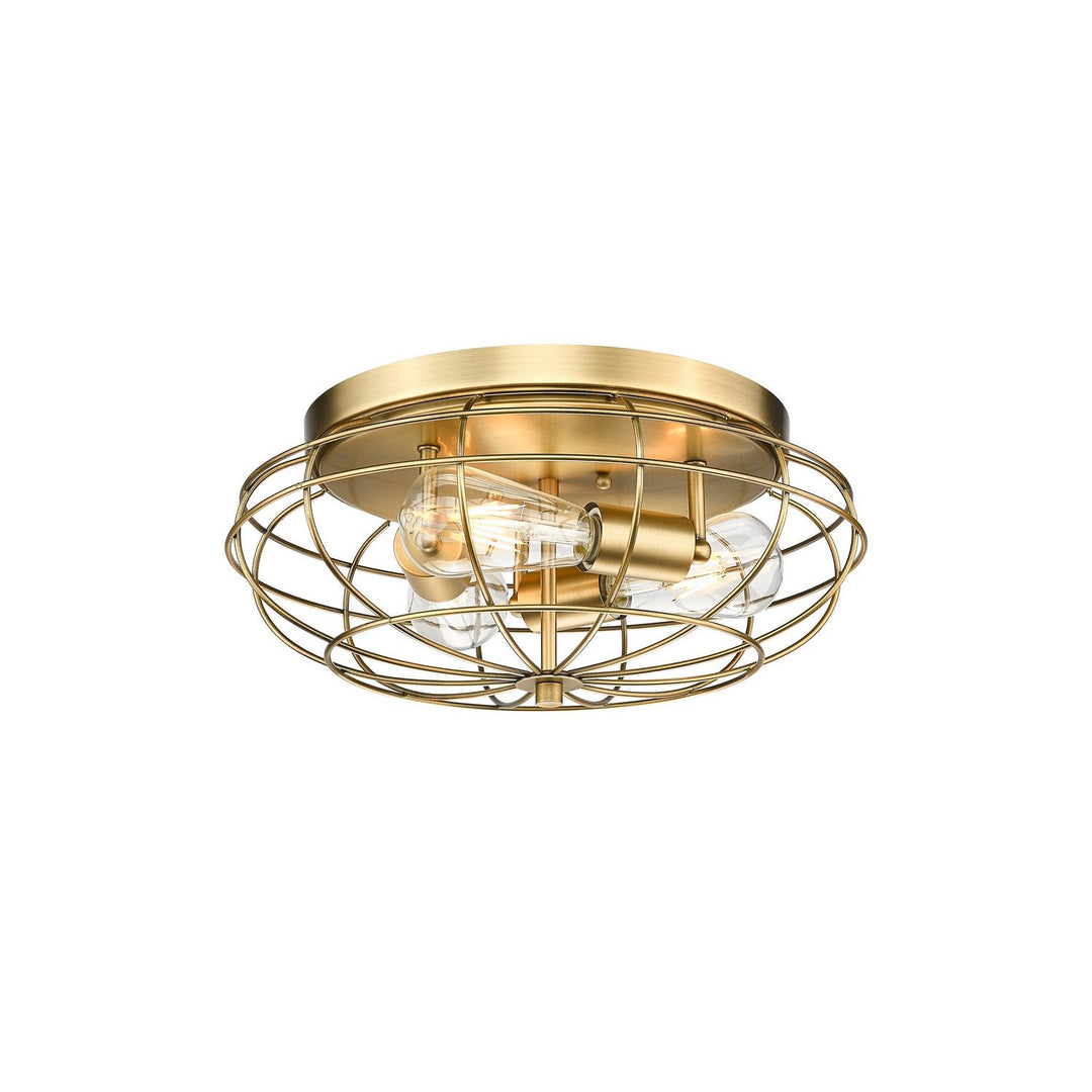 Innovations Austere 510-3C-BB Ceiling Light - Brushed Brass