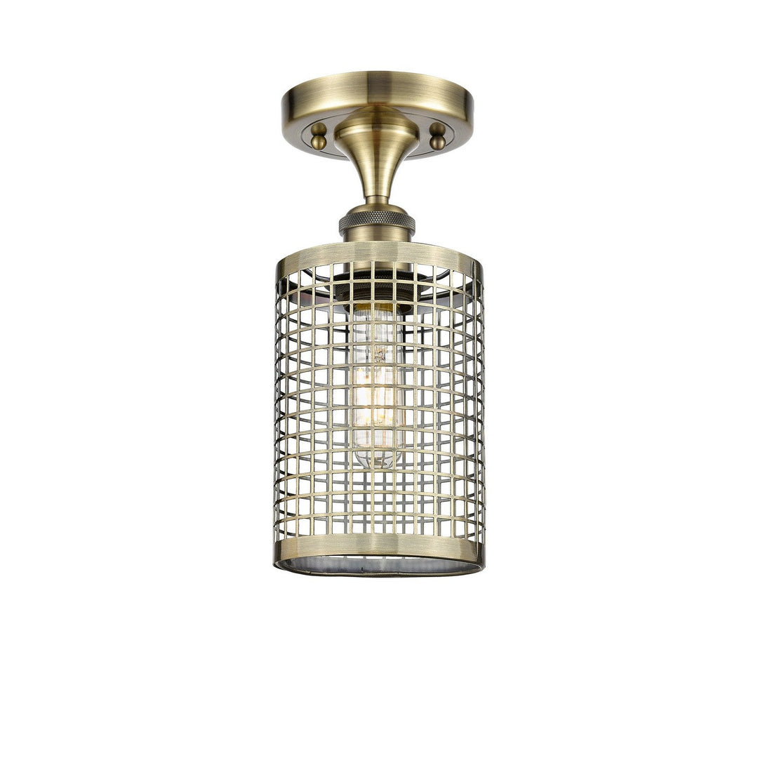 Innovations Downtown Urban 516-1C-AB-M18-AB Ceiling Light - Antique Brass