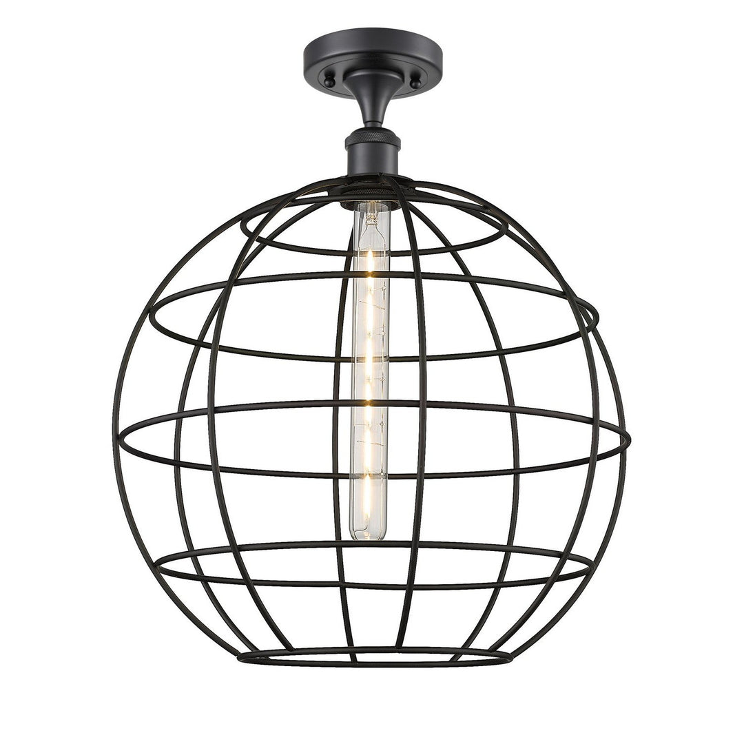 Innovations Ballston 516-1C-BK-CE-16-BK Ceiling Light - Matte Black