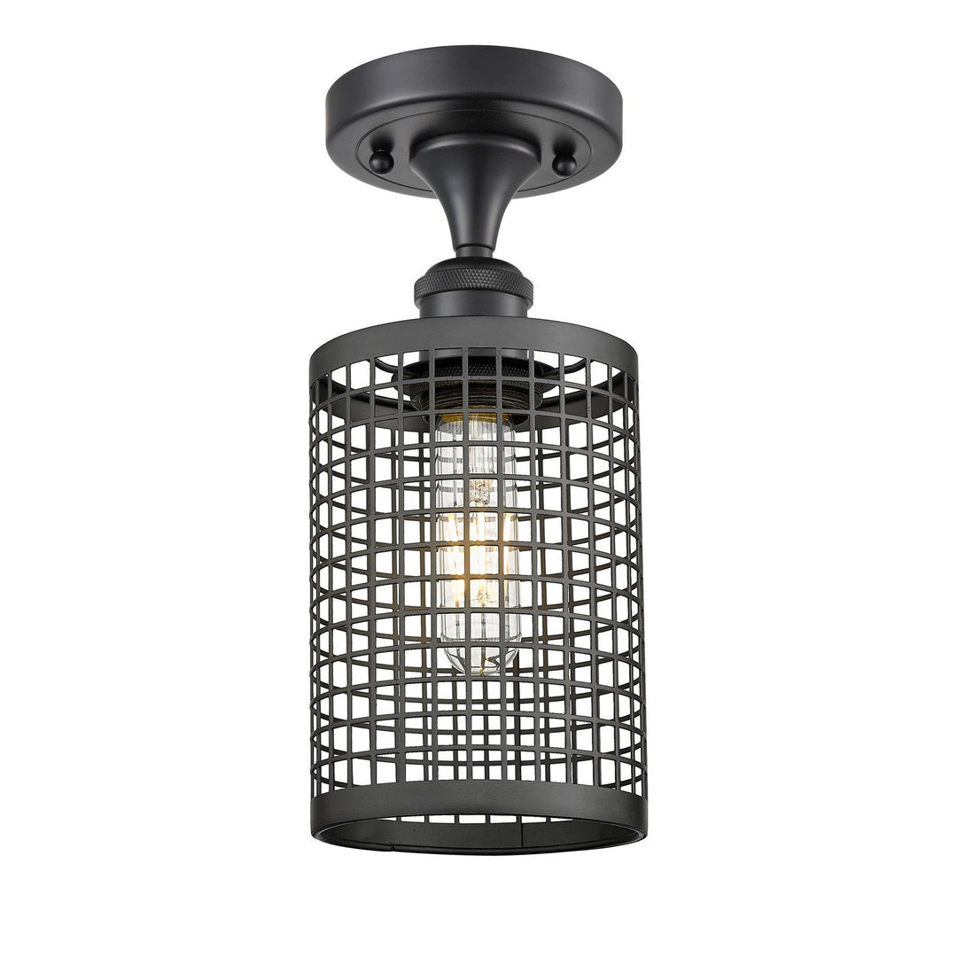 Innovations Downtown Urban 516-1C-BK-M18-BK Ceiling Light - Matte Black