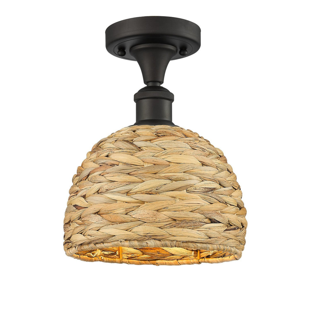 Innovations Downtown Urban 516-1C-OB-RBD-8-NAT Ceiling Light - Oil Rubbed Bronze