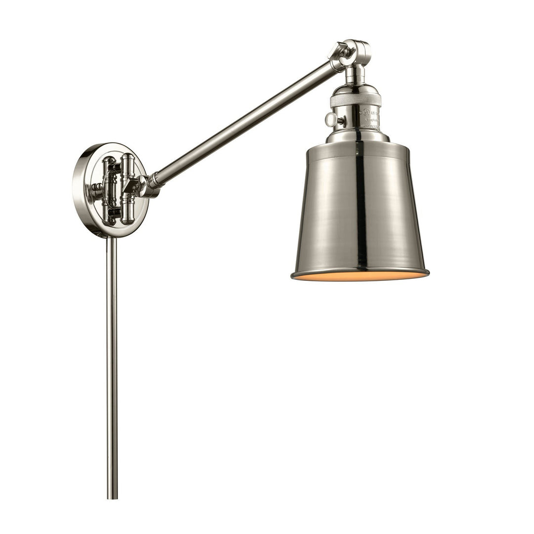 Innovations Lighting 237-PN-M9-LED  Franklin Restoration Lamp Polished Nickel
