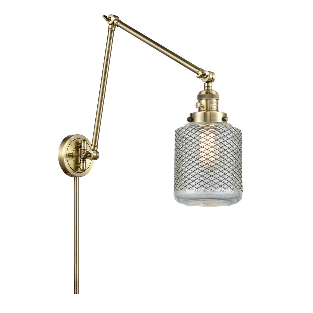Innovations Lighting 238-AB-G262-LED  Franklin Restoration Lamp Antique Brass