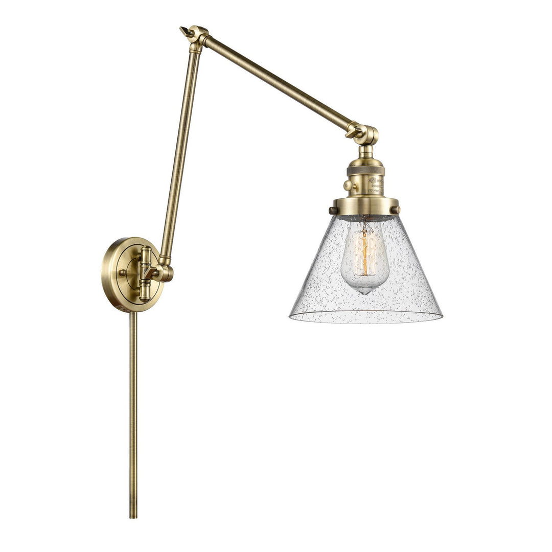 Innovations Lighting 238-AB-G44-LED  Franklin Restoration Lamp Antique Brass