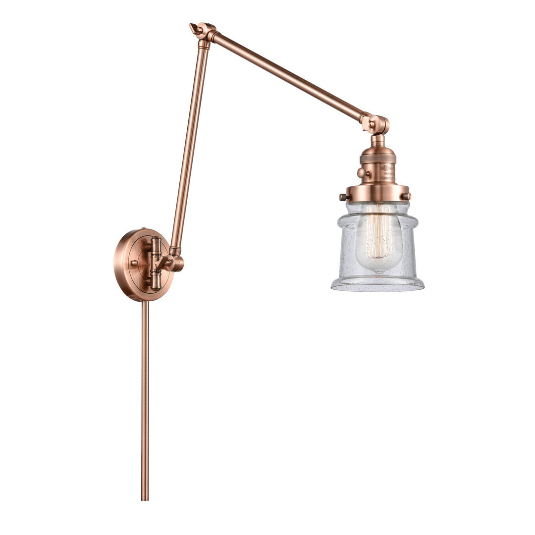 Innovations Lighting 238-AC-G184S-LED  Franklin Restoration Lamp Antique Copper