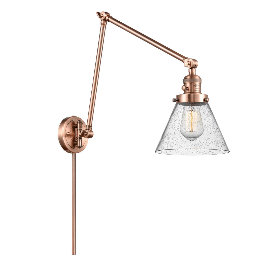 Innovations Lighting 238-AC-G44-LED  Franklin Restoration Lamp Antique Copper