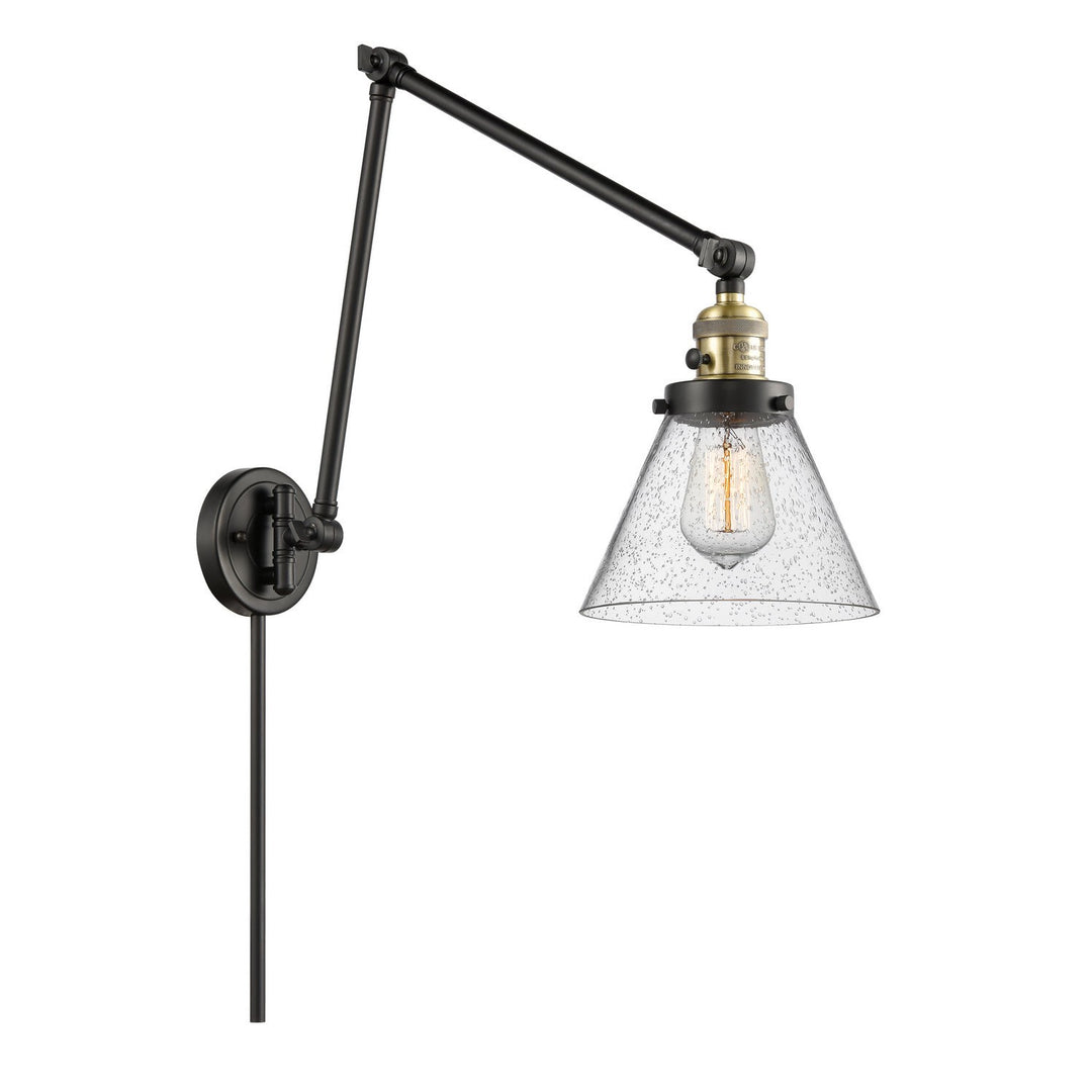 Innovations Lighting 238-BAB-G44-LED  Franklin Restoration Lamp Black Antique Brass