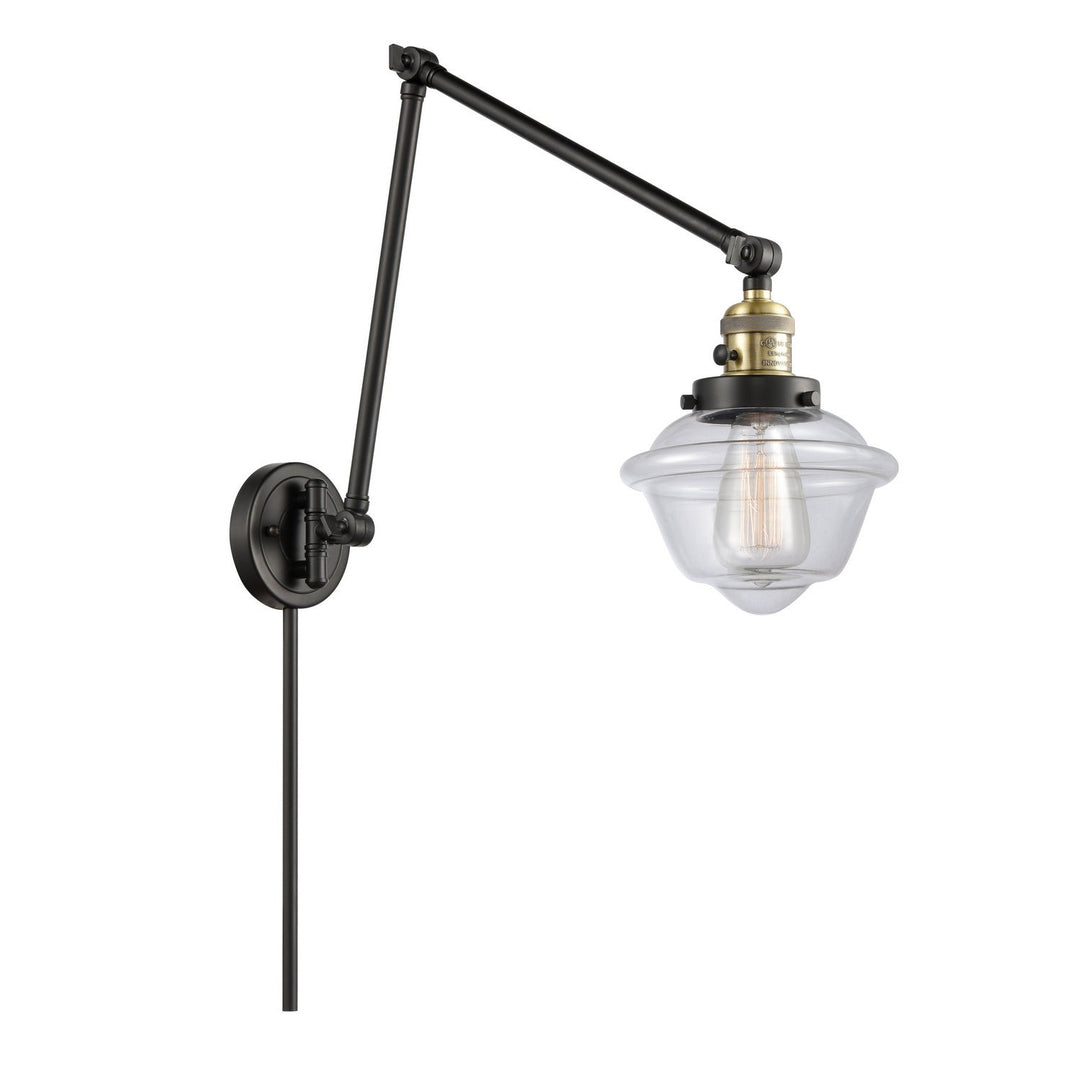 Innovations Lighting 238-BAB-G532-LED  Franklin Restoration Lamp Black Antique Brass