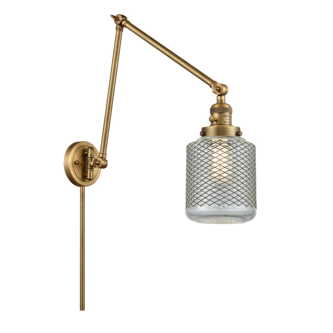 Innovations Lighting 238-BB-G262-LED  Franklin Restoration Lamp Brushed Brass