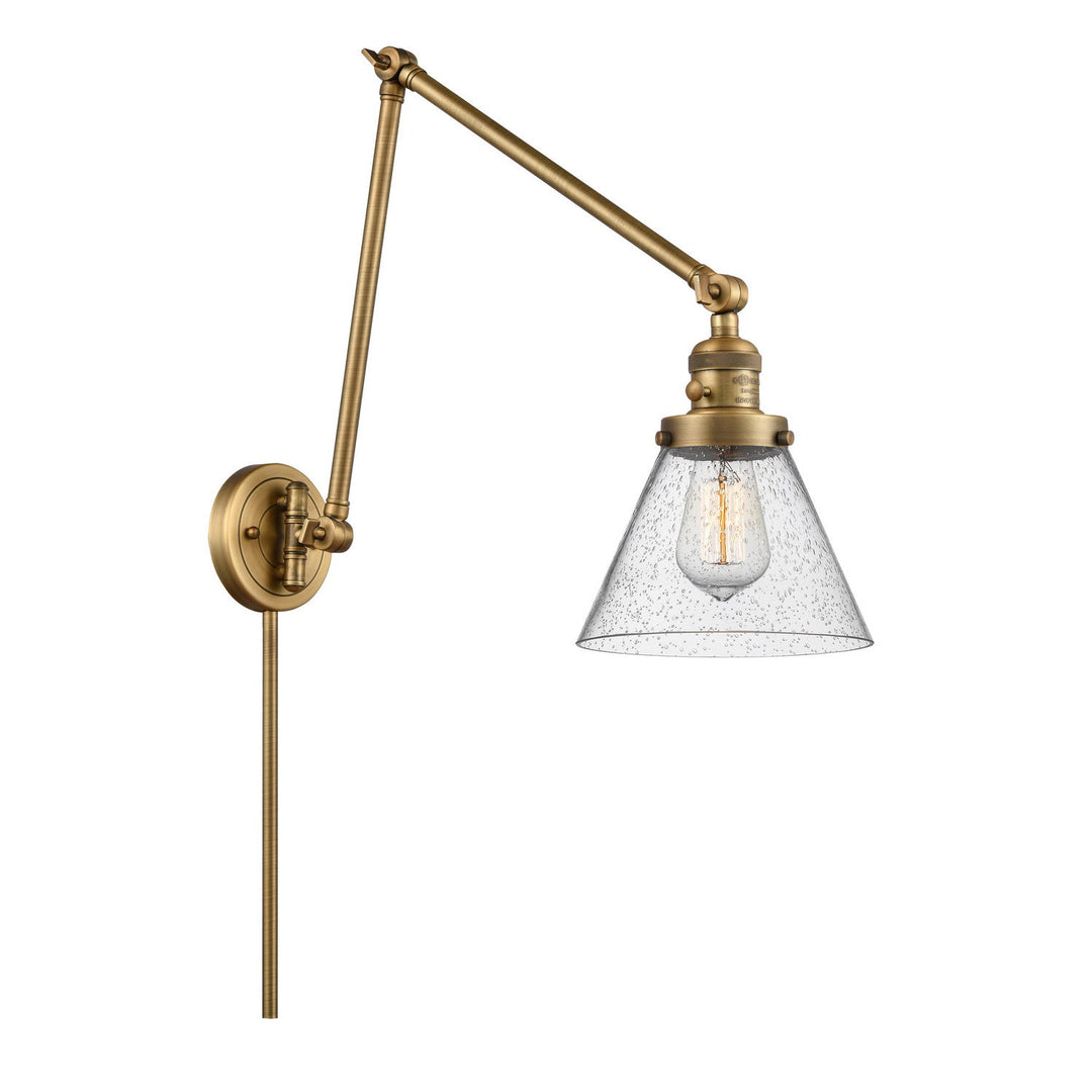 Innovations Lighting 238-BB-G44-LED  Franklin Restoration Lamp Brushed Brass