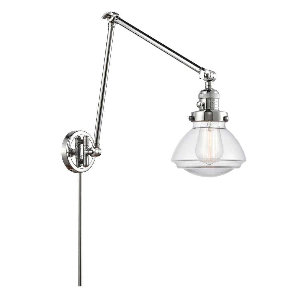 Innovations Lighting 238-PC-G322-LED  Franklin Restoration Lamp Polished Chrome