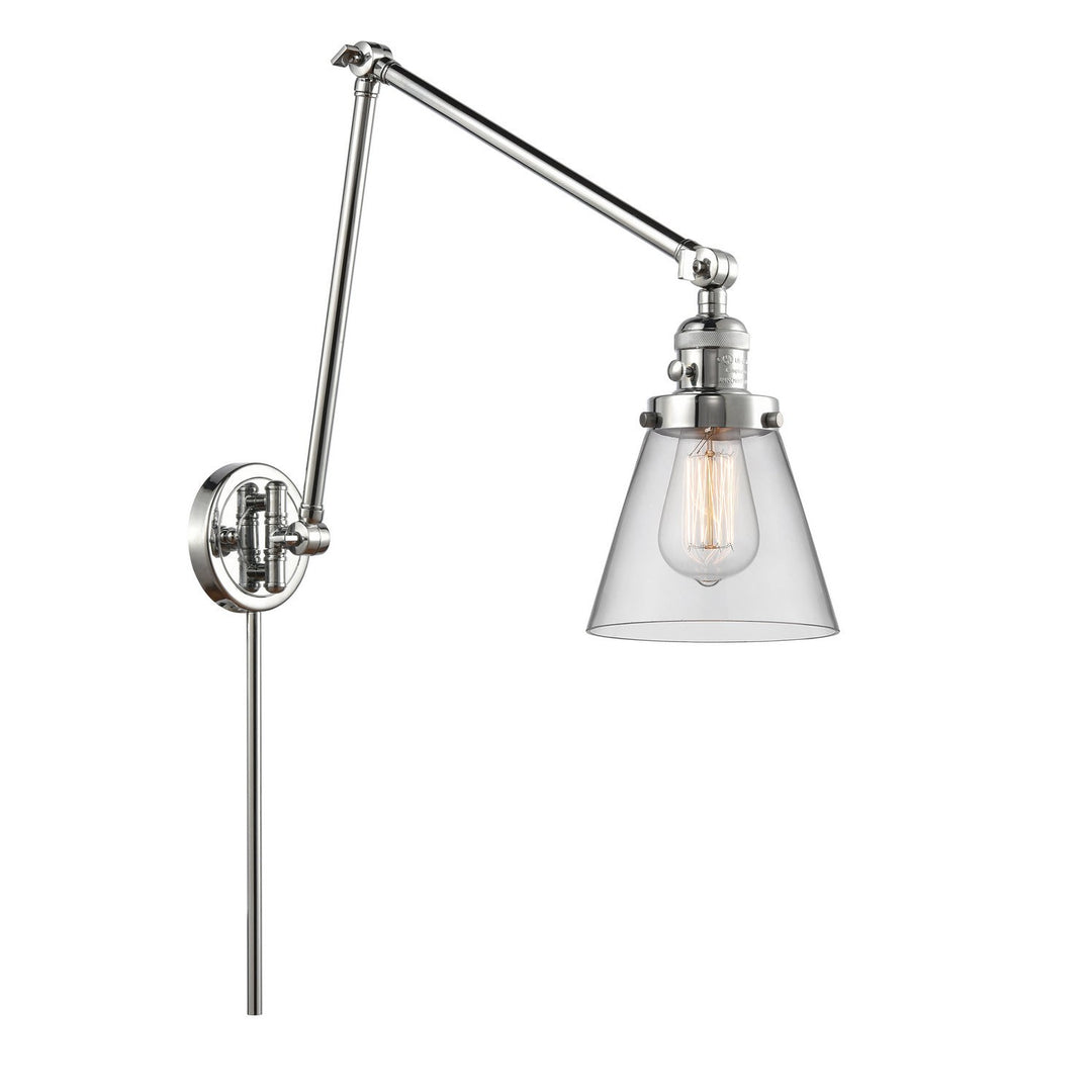 Innovations Lighting 238-PC-G62-LED  Franklin Restoration Lamp Polished Chrome