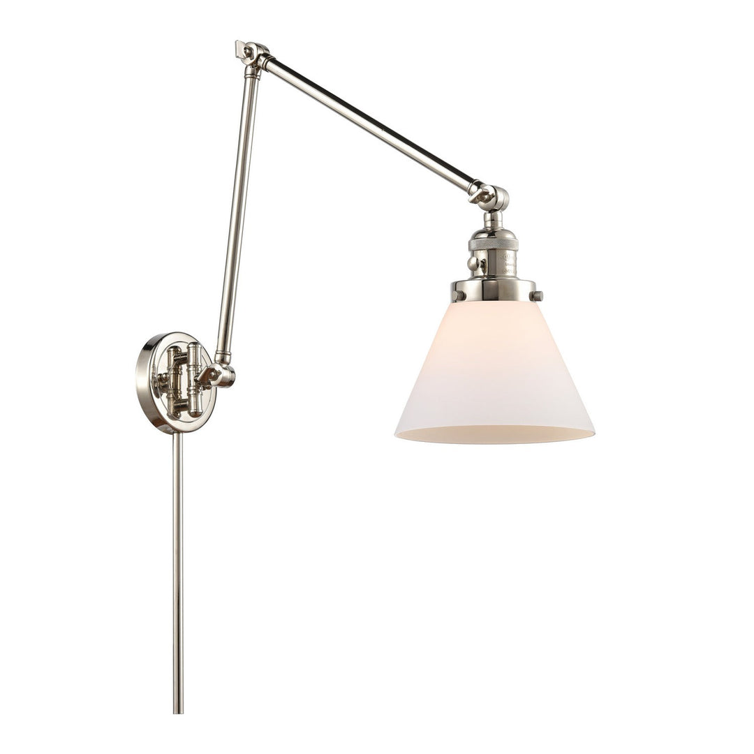 Innovations Lighting 238-PN-G41-LED  Franklin Restoration Lamp Polished Nickel