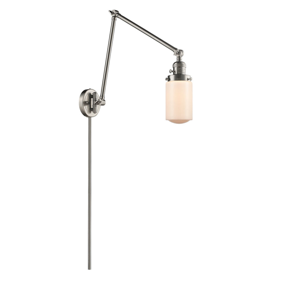 Innovations Lighting 238-SN-G311-LED  Franklin Restoration Lamp Brushed Satin Nickel