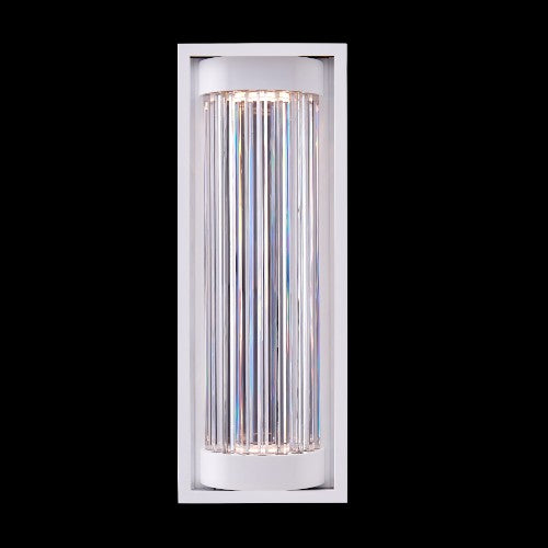 Allegri Lighting 090121-064-FR001 Modern Cilindro Esterno Outdoor Matte White