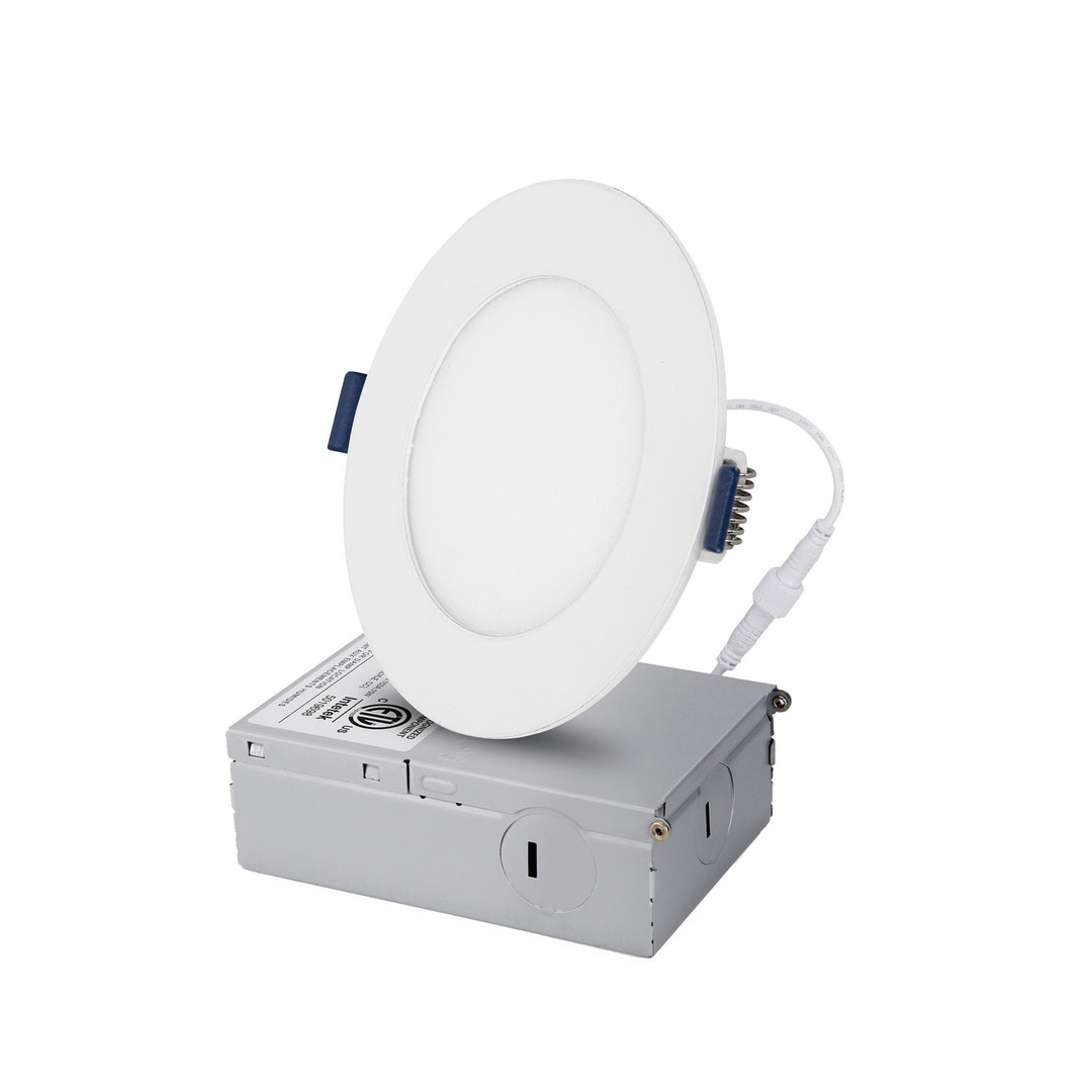 Medinah Power DLR4-9W-CCT-DV1-NA-F-WH   Recessed Light White