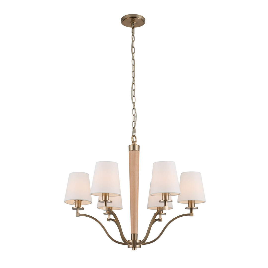 Kalco Curva 518971BCG Chandelier Light - Brushed Champagne Gold