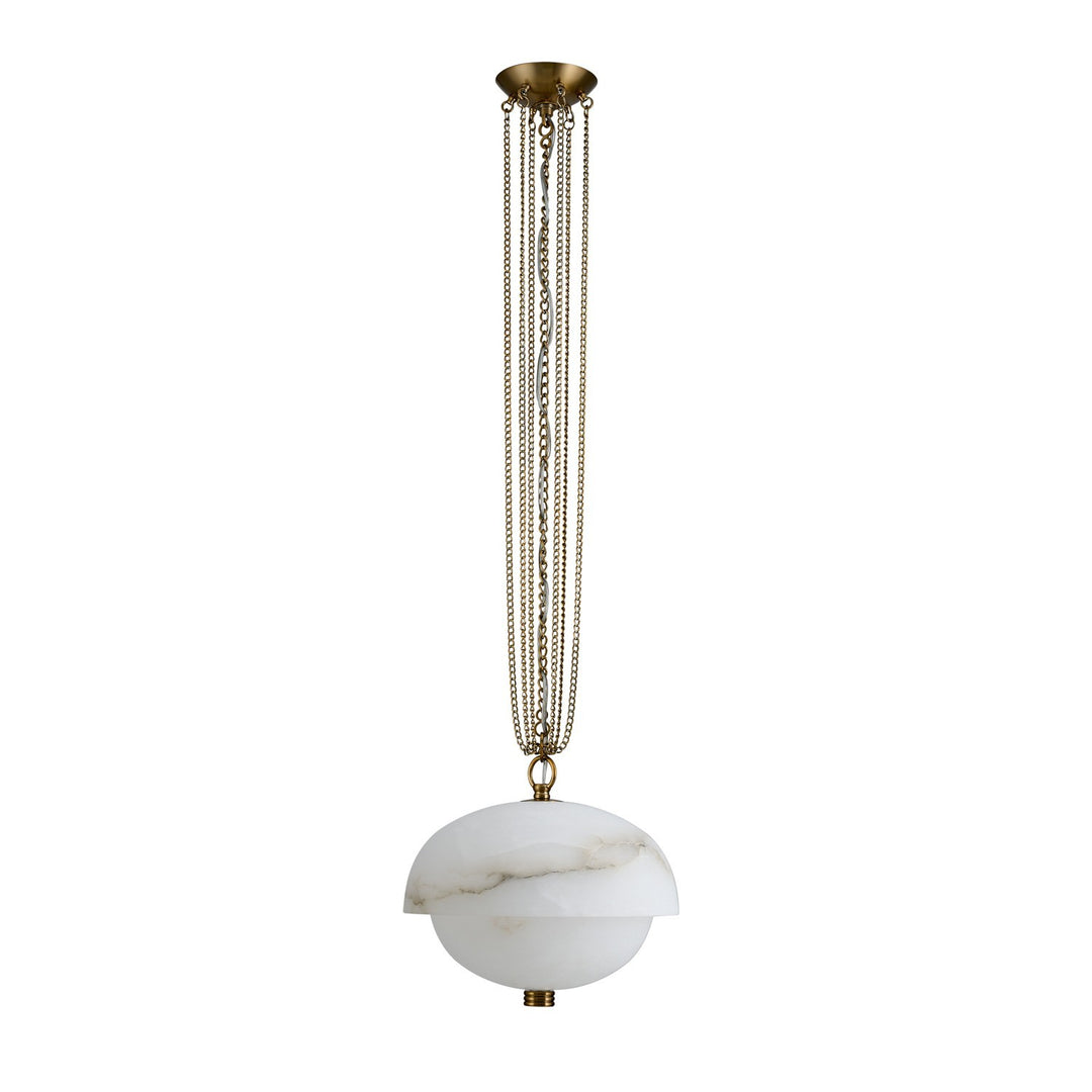 Kalco Volterra 519456WB Pendant Light - Winter Brass