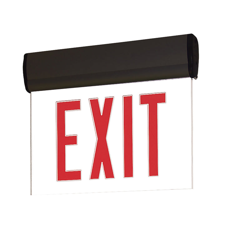 Nora Lighting NX-812-LEDRCB  Exit & Emergency Utility Light Black