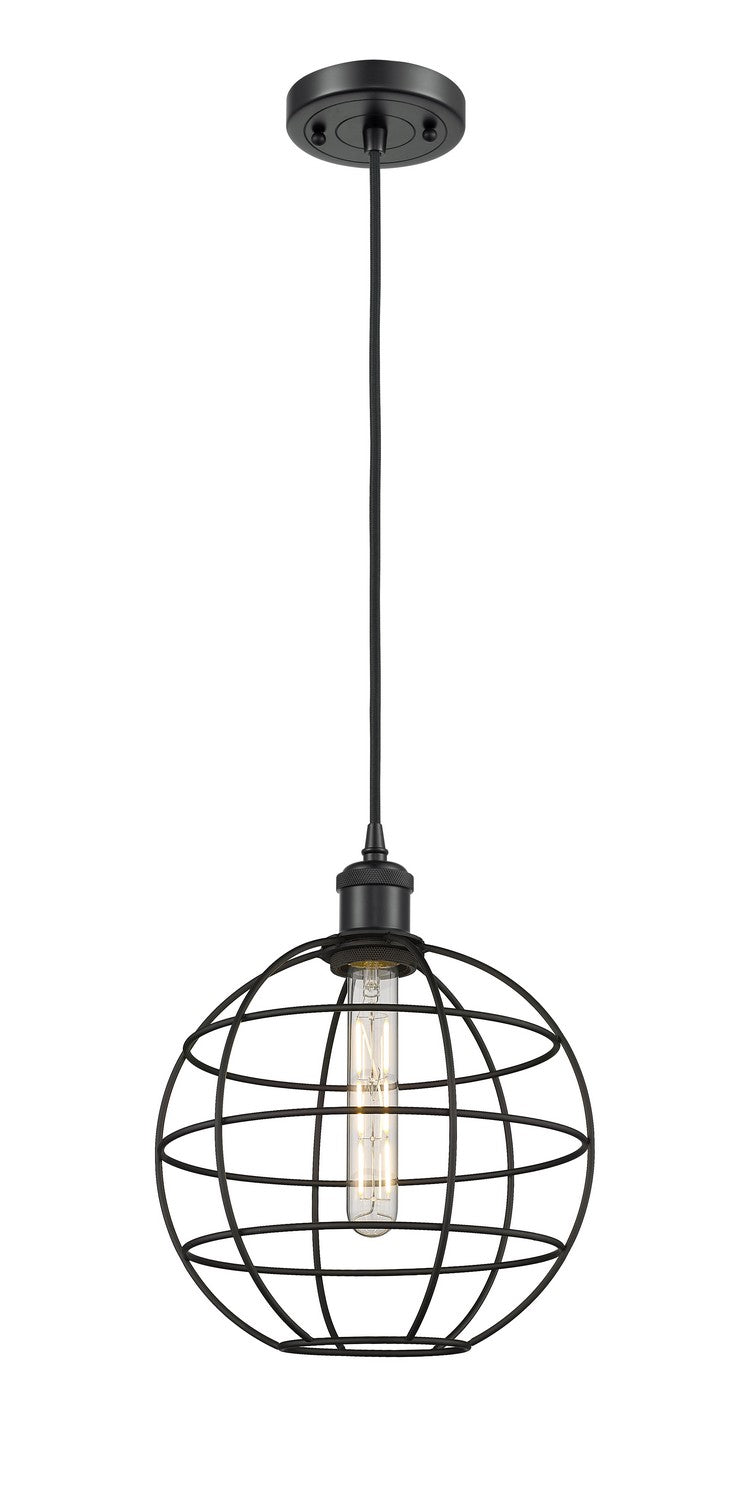 Innovations Ballston 516-1P-BK-CE-10-BK Pendant Light - Matte Black