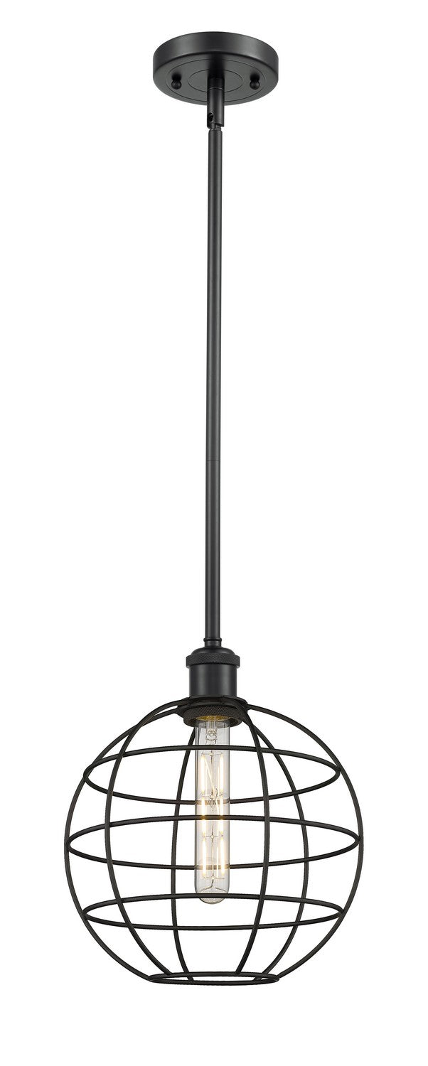 Innovations Ballston 516-1S-BK-CE-10-BK Pendant Light - Matte Black