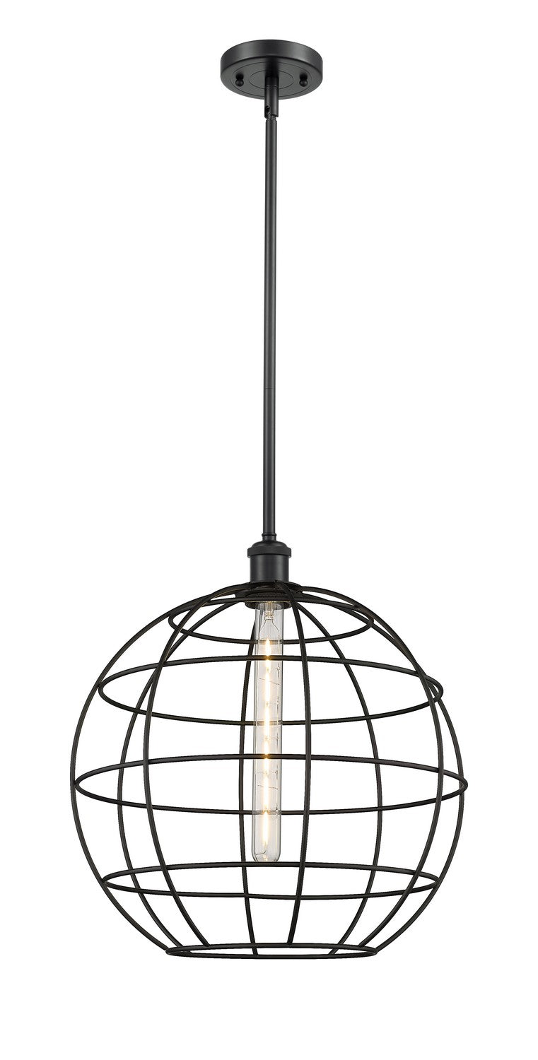 Innovations Ballston 516-1S-BK-CE-16-BK Pendant Light - Matte Black