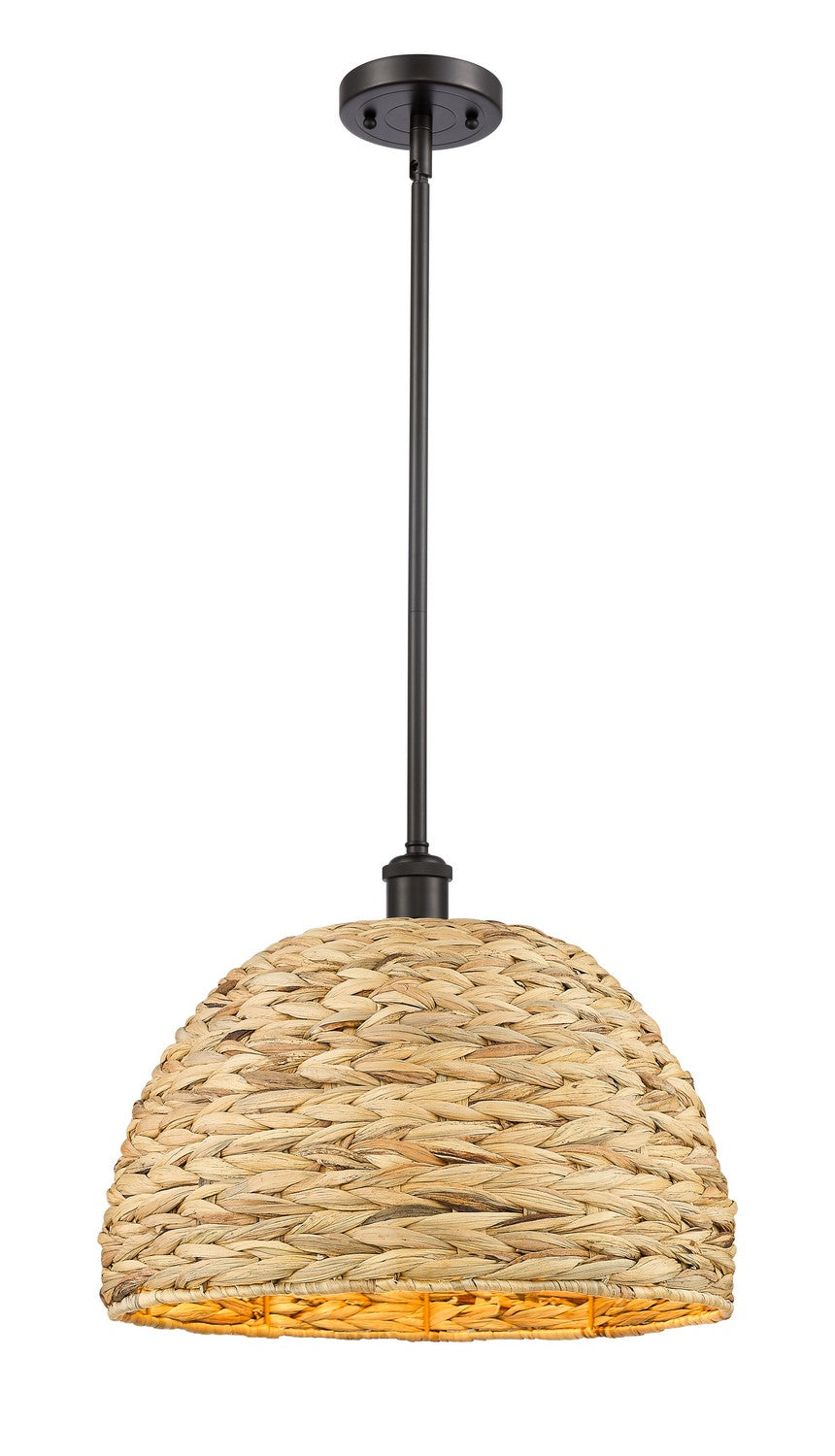 Innovations Downtown Urban 516-1S-OB-RBD-16-NAT Pendant Light - Oil Rubbed Bronze