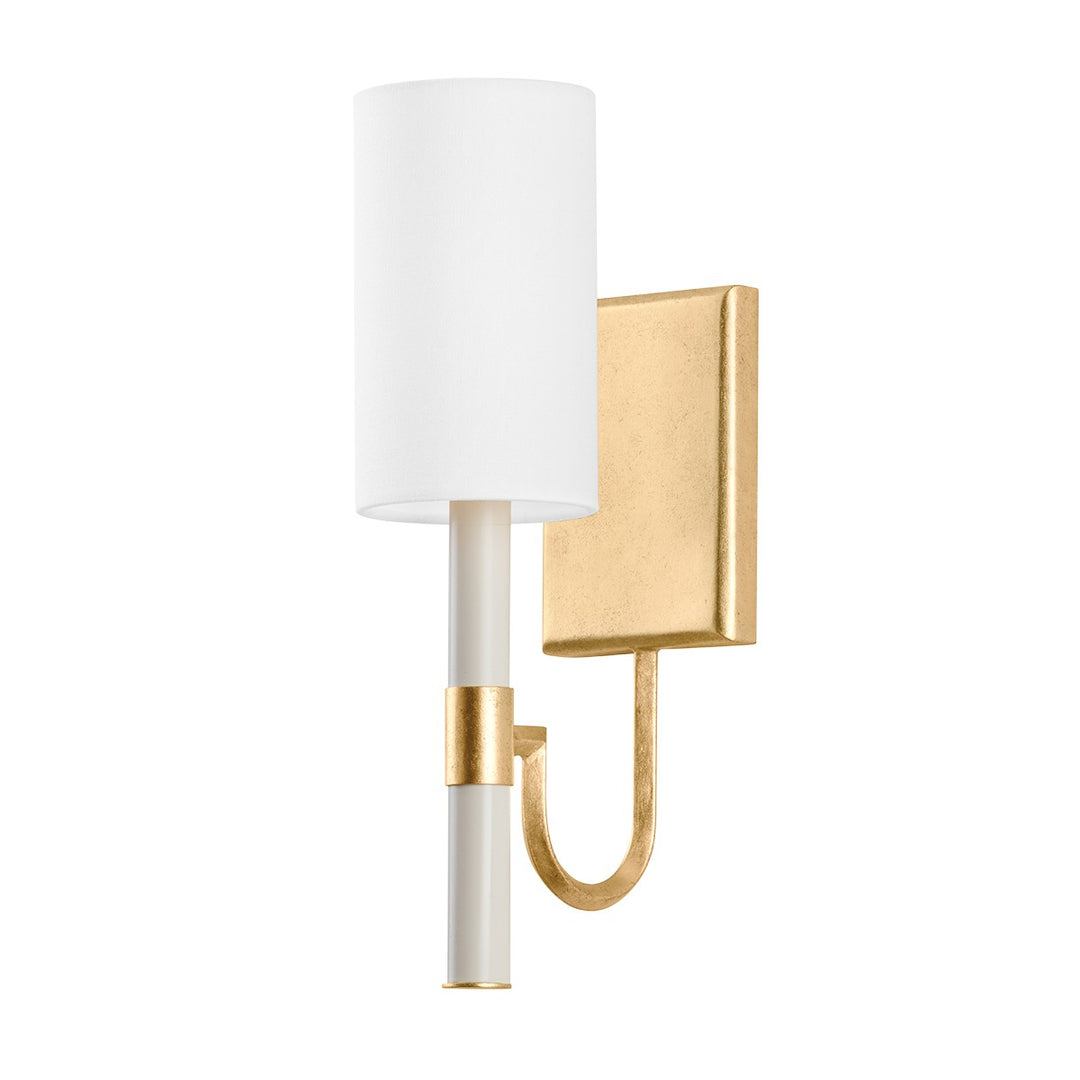 Troy Gustine B1113-VGL Wall Sconce Light - Vintage Gold Leaf