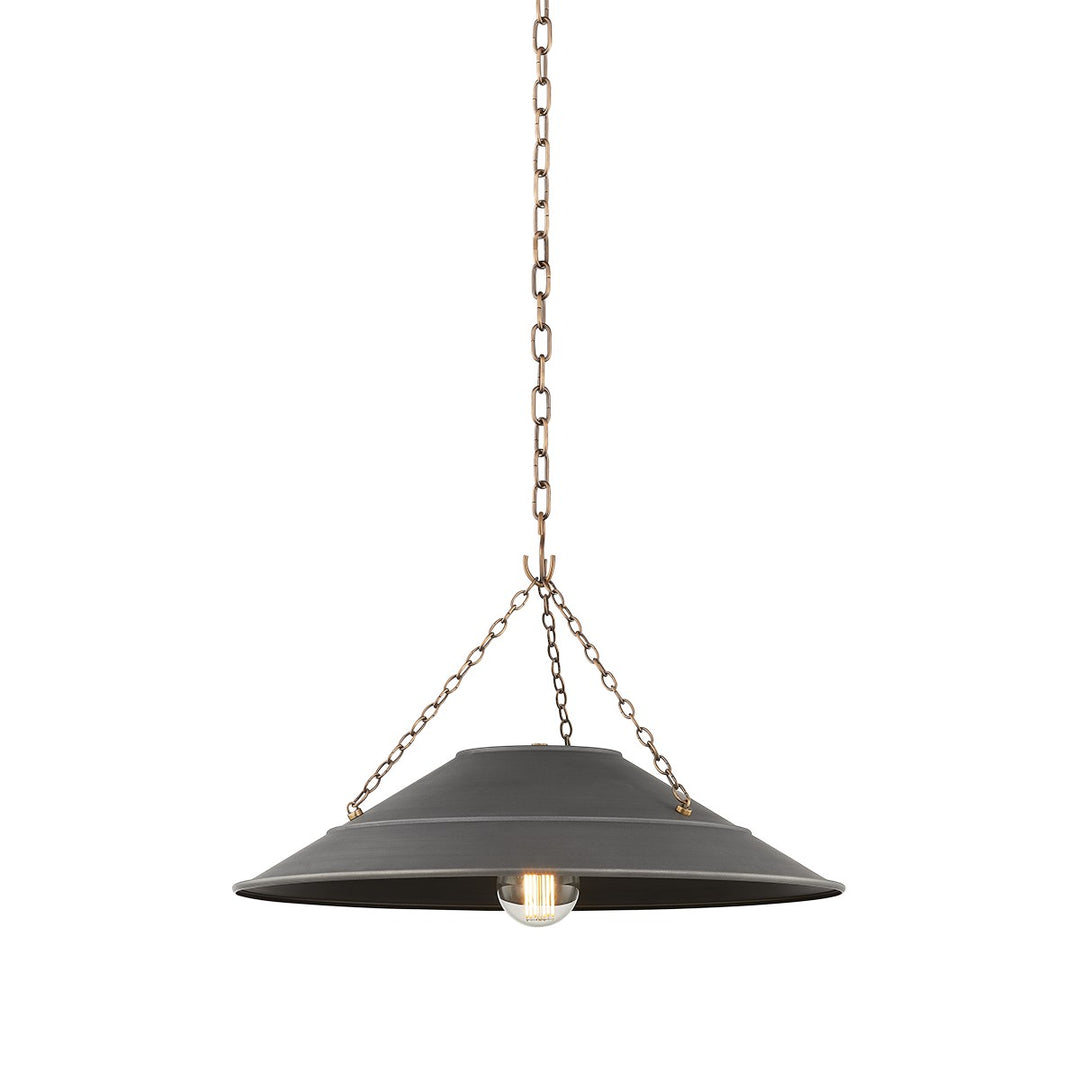 Troy Arcane F1223-PBR/GRA Pendant Light - Patina Brass