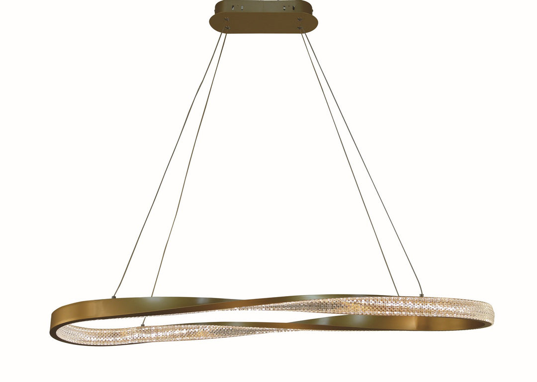 Thumprints Oakley T1065-BG Pendant Light - Brushed Gold