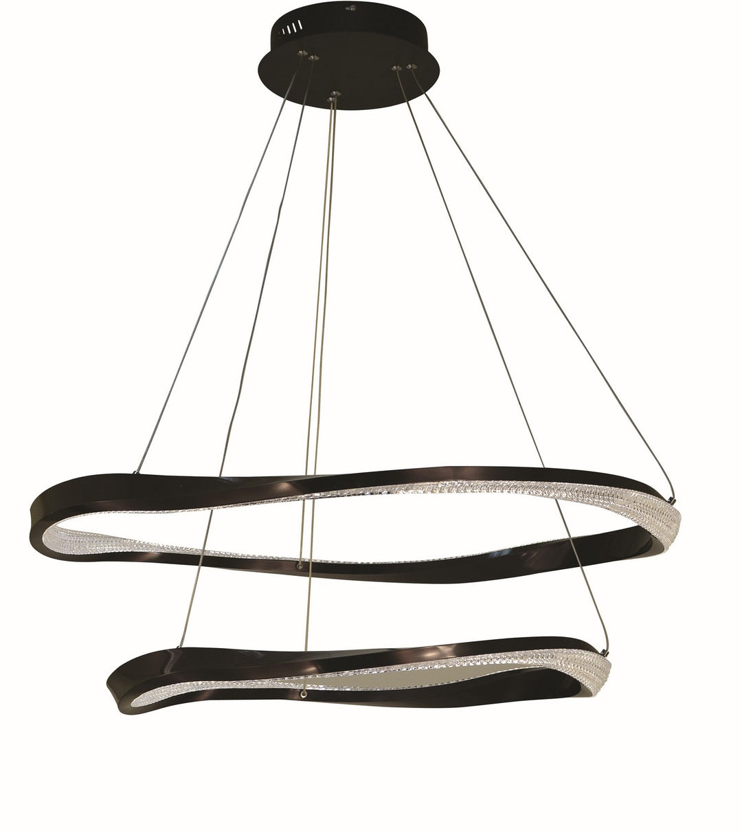 Thumprints Oakley T1068-BK Chandelier Light - Black