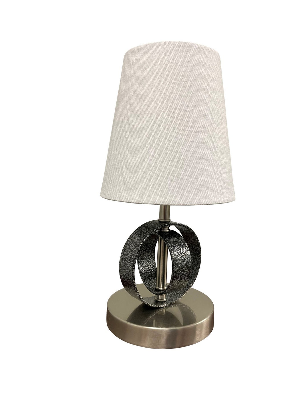 House Of Troy Lighting B209-SS/SN Modern Bryson Lamp Supreme Silver/Satin Nickel