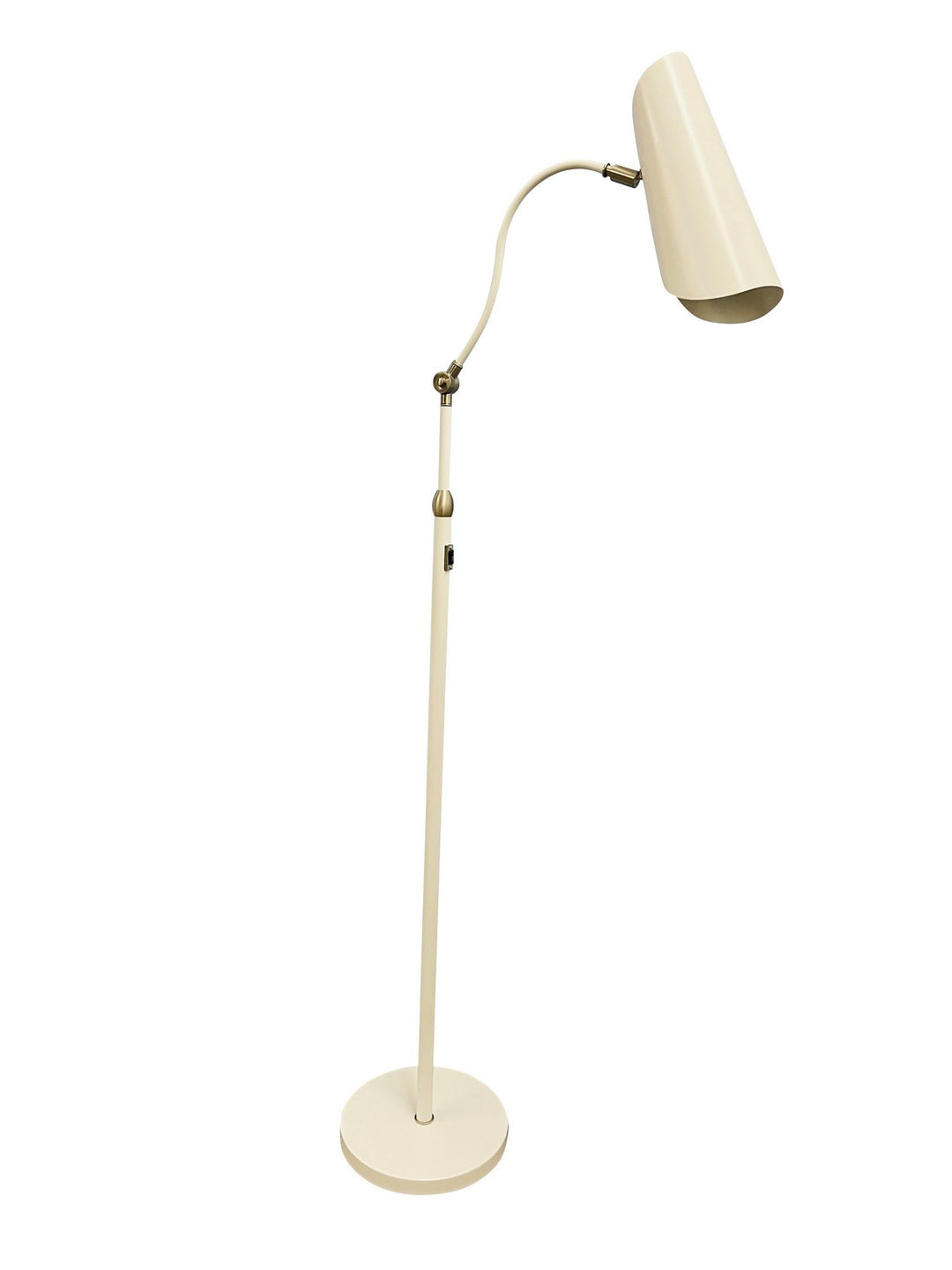 House Of Troy Lighting L300-WTSN  Logan Lamp White/Satin Nickel