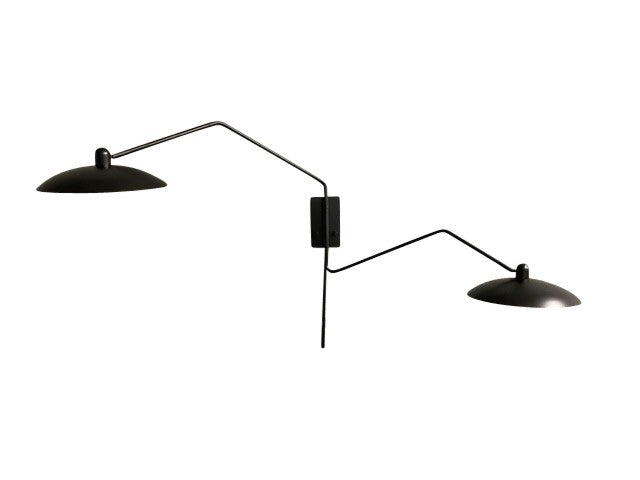 House Of Troy Lighting RL276-2-BLK  Ridgeline Lamp Black