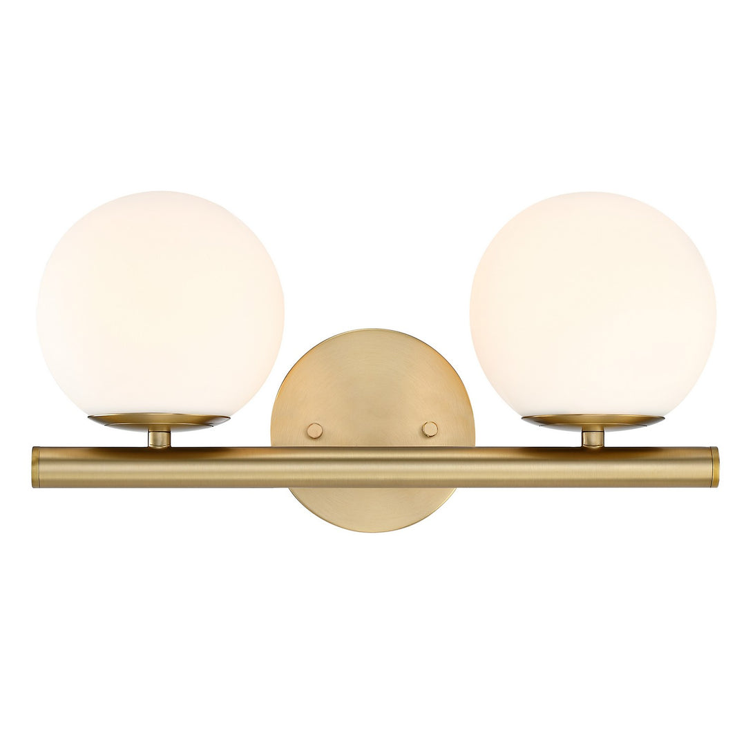 Designers Fountain Crown Heights D252C-2B-BG Bath Vanity Light 17 in. wide