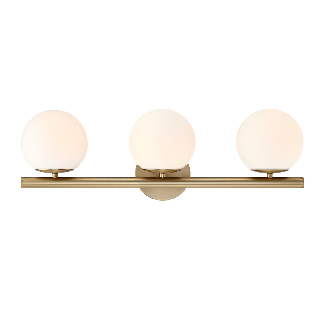 Designers Fountain Crown Heights D252C-3B-BG Bath Vanity Light 25 in. wide