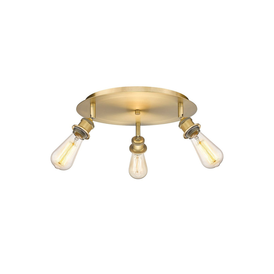 Innovations Downtown Urban 516-3C-BB Ceiling Light - Brushed Brass
