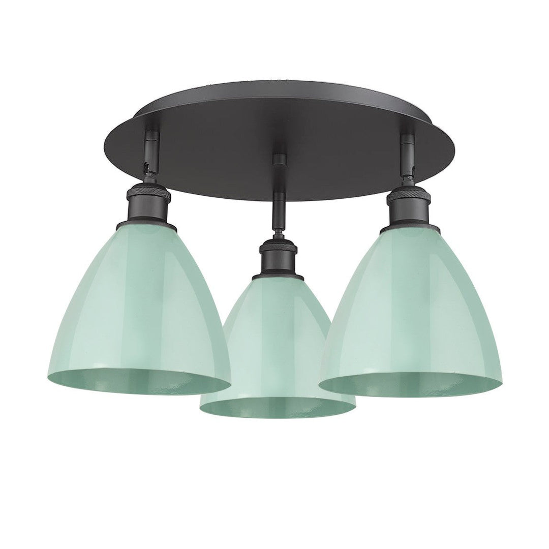 Innovations Downtown Urban 516-3C-BK-MBD-75-SF Ceiling Light - Matte Black