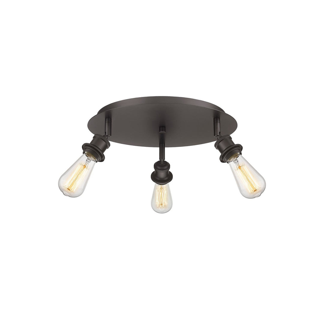 Innovations Downtown Urban 516-3C-OB Ceiling Light - Oil Rubbed Bronze
