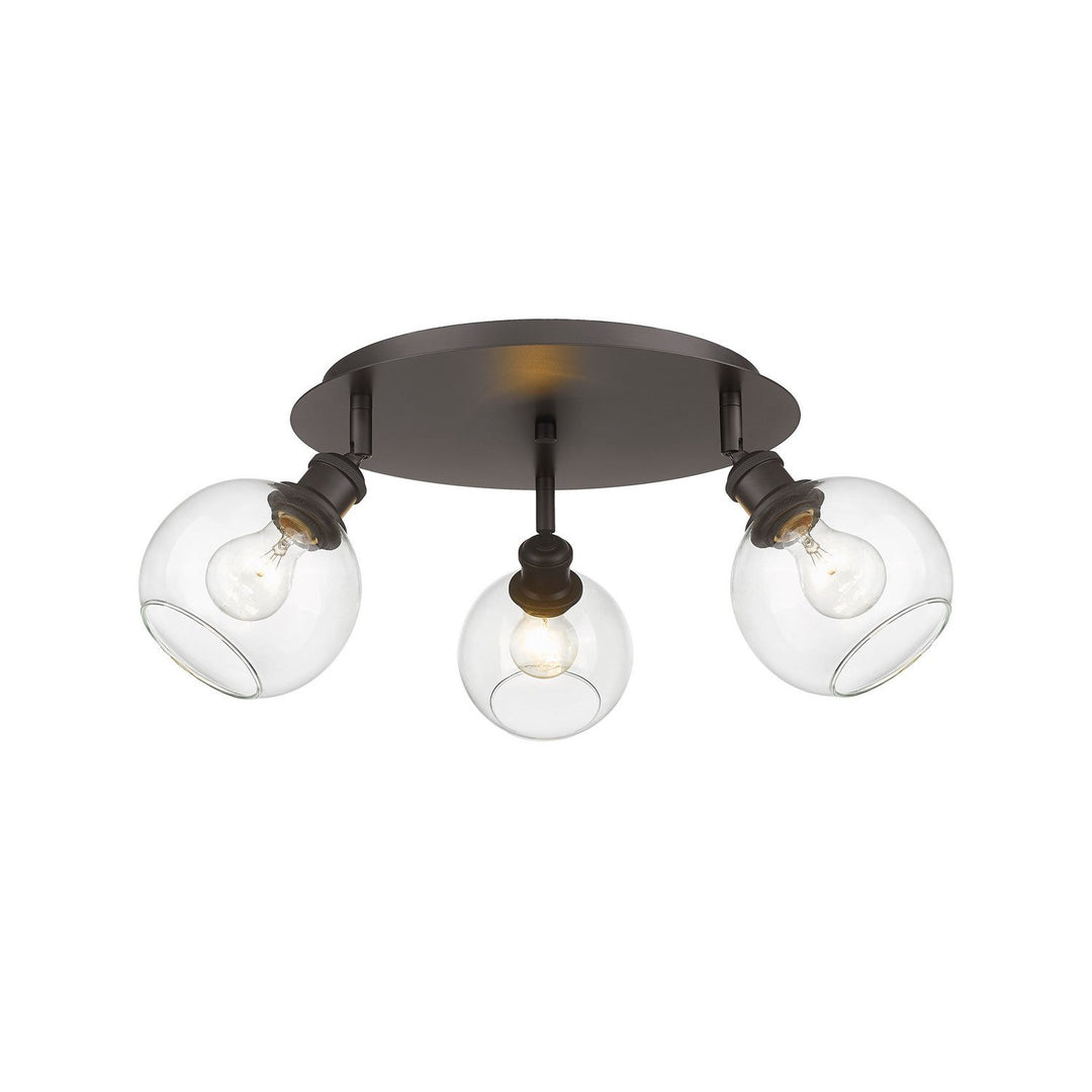 Innovations Downtown Urban 516-3C-OB-G122-6 Ceiling Light - Oil Rubbed Bronze