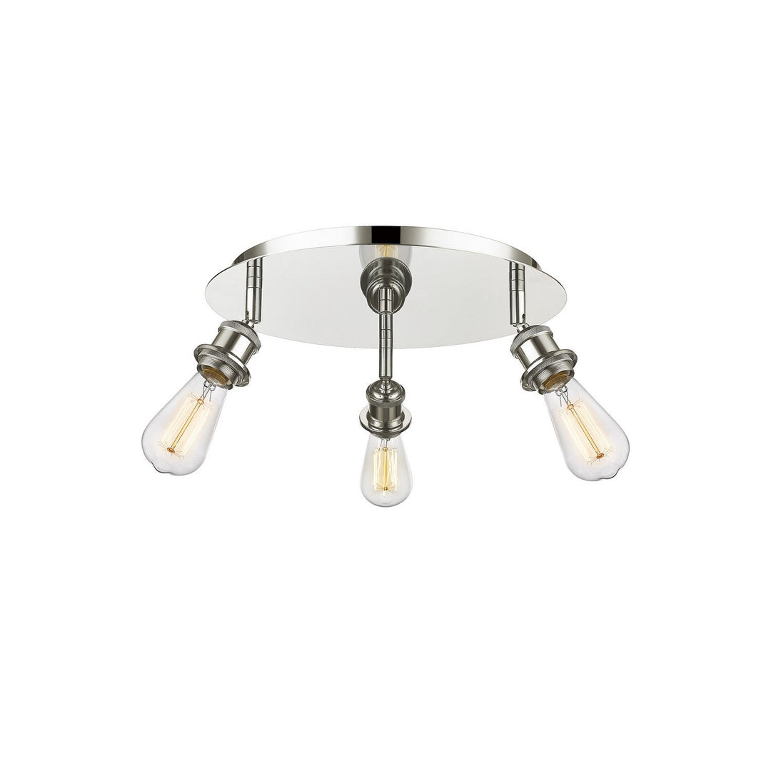 Innovations Downtown Urban 516-3C-PN Ceiling Light - Polished Nickel