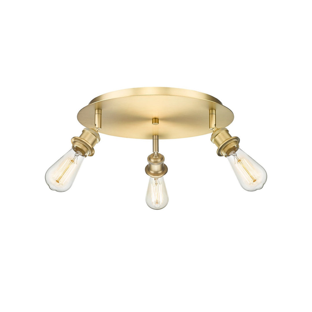 Innovations Downtown Urban 516-3C-SG Ceiling Light - Satin Gold